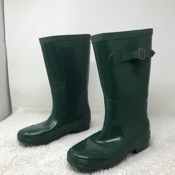 L.L. Bean Other - SALE!!! Kids LL Bean Wellie Green Rain Boots Sz 2